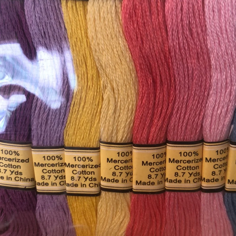 Prism Six Strand Pastel Floss Craft Threads Spring Colours - Picture 3 of 4